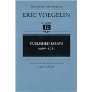 Published Essays, 1966-1985