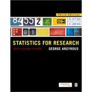 Statistics for Research : With a Guide to SPSS