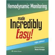 Hemodynamic Monitoring Made Incredibly Easy!,9781975235956