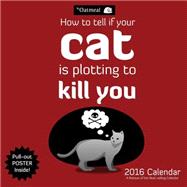 The Oatmeal 2016 Wall Calendar How To Tell If Your Cat Is Plotting to Kill You