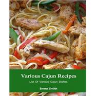 Various Cajun Recipes