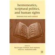 Hermeneutics, Scriptural Politics, and Human Rights