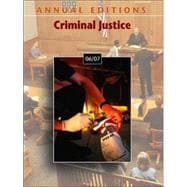 Annual Editions: Criminal Justice 06/07