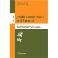 Nordic Contributions in Is Research