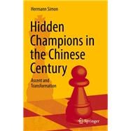 Hidden Champions in the Chinese Century book cover, ISBN 9783030925963