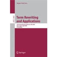 Term Rewriting And Applications: 16th International Conference, Rta 2005, Nara, Japan, April 19-21, 2005, Proceedings