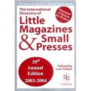 International Directory Little Magazines and Small Presses