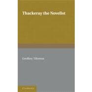 Thackeray the Novelist