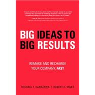 BIG Ideas to BIG Results Remake and Recharge Your Company, Fast (paperback)