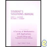 A Student Solutions Manual for Survey of Mathematics with Applications