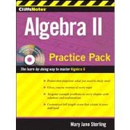 CliffsNotes Algebra II Practice Pack