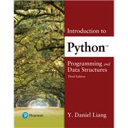 Introduction to Python Programming and Data Structures, 3rd edition - Pearson+ Subscription