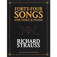 Forty-Four Songs for Voice and Piano
