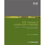 Ice Manual of Construction Materials