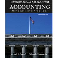 Government and Not-for-Profit Accounting : Concepts and Practices