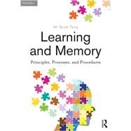 Learning and Memory: Basic Principles, Processes, and Procedures, Fifth Edition