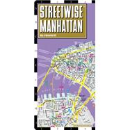 Streetwise Manhattan Map - Laminated City Street Map of Manhattan, New York : Folding pocket size NYC travel map with integrated subway lines and stations - manhattan bus Map