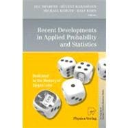 Recent Developments in Applied Probability and Statistics