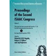 Proceedings of the 2nd Isaac Congress