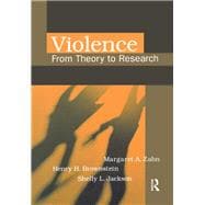 Violence: From Theory to Research