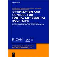 Optimization and Control for Partial Differential Equations