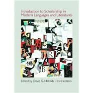 Introduction to Scholarship in Modern Languages and Literatures