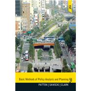 Basic Methods of Policy Analysis and Planning