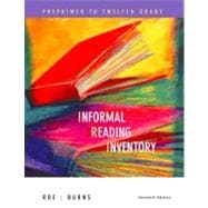 Informal Reading Inventory Preprimer to Twelfth Grade
