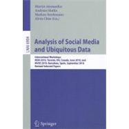 Analysis of Social Media and Ubiquitous Data