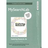 MySearchLab with Pearson eText -- Standalone Access Card -- for Exploring Research