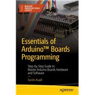 Essentials of Arduino™ Boards Programming book cover, ISBN 9781484295991