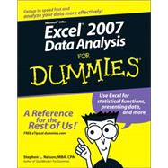 Excel 2007 Data Analysis For Dummies