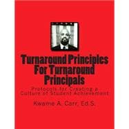 Turnaround Principles for Turnaround Principals