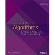 Essential Algorithms A Practical Approach to Computer Algorithms Using Python and C#