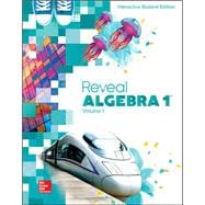 Reveal Algebra 1, Interactive Student Edition, Volume 1