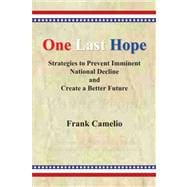 One Last Hope : Strategies to Prevent Imminent National Decline and Create A Better Future