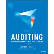 Auditing A Practical Approach with Data Analytics