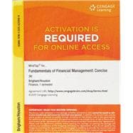MindTap Finance, 1 term (6 months) Printed Access Card for Brigham/Houston's Fundamentals of Financial Management, Concise Edition, 9th