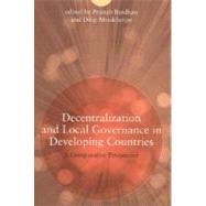 Decentralization And Local Governance in Developing Countries