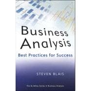 Business Analysis : Best Practices for Success