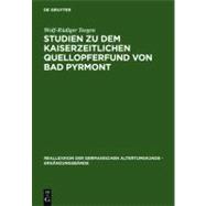 Studien Zu Dem Kaiserzeitlichen Quellopferfund Von Bad Pyrmont