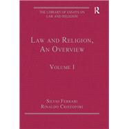 Law and Religion, An Overview: Volume I