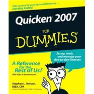 Quicken 2007 For Dummies