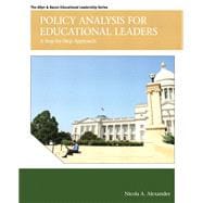 Policy Analysis for Educational Leaders A Step-by-Step Approach