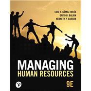 MyLab Management with Pearson eText -- Access Card -- for Managing Human Resources