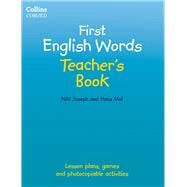 First English Words Teacher's Book