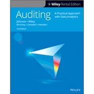 Auditing A Practical Approach with Data Analytics [Rental Edition]