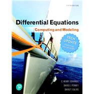 Differential Equations Computing and Modeling Tech Update, Books a la Carte, and MyLab Math with Pearson eText -- 24-Month Access Card Package