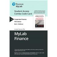 MyLab Finance with Pearson eText -- Combo Access Card -- for Corporate Finance