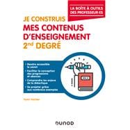 Je construis mes contenus d'enseignement 2nd degré